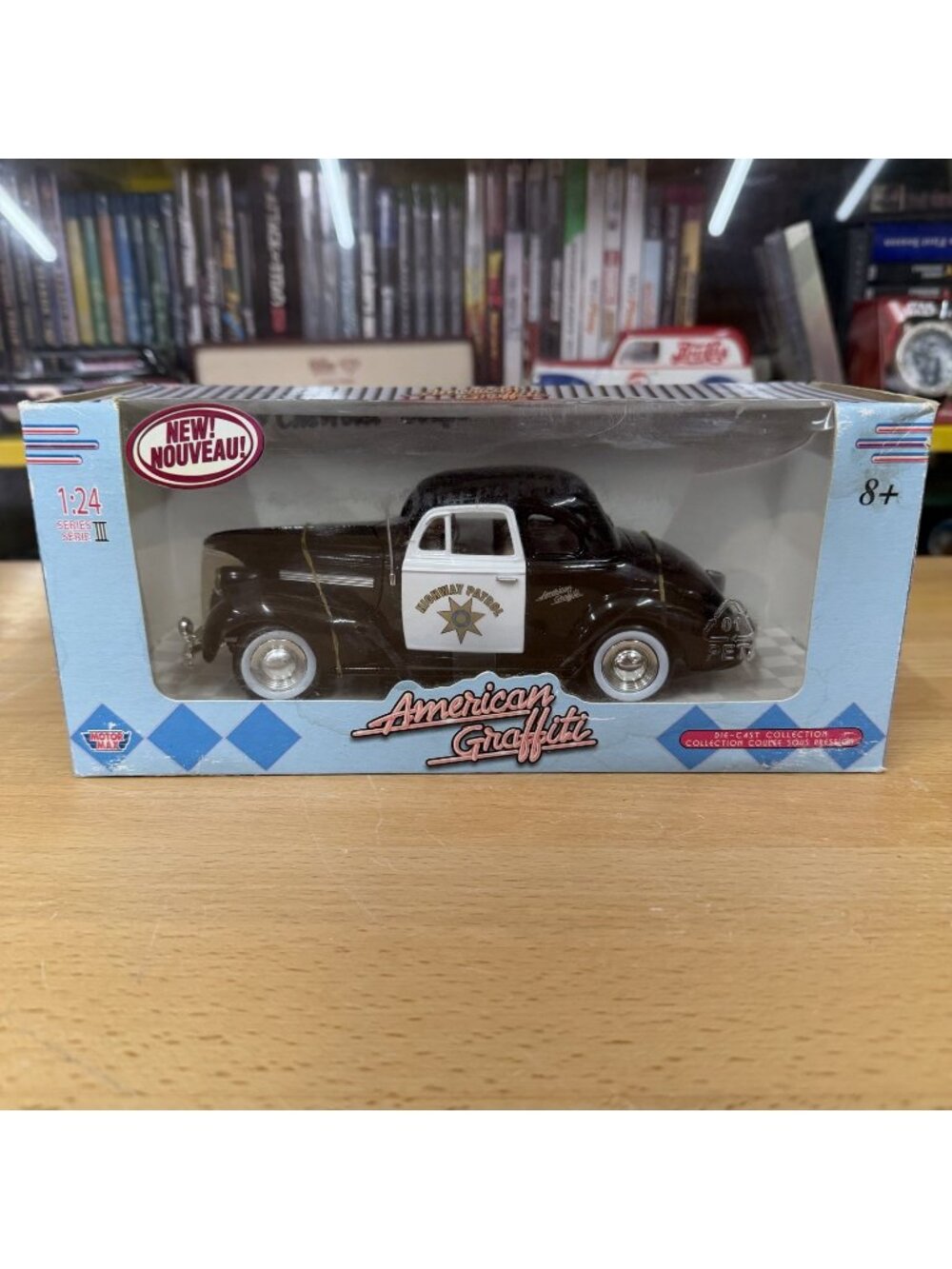 Motor Max American Graffiti 1:24 1939 Chevrolet Coupe Highway Patrol ** READ **
